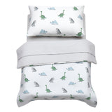 Dinosaurs Cotton 4 Piece Comforter Set