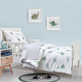 Dinosaurs Cotton 4 Piece Comforter Set