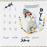 Hello Spud Little Photo Blanket - Milestone Blanket