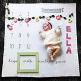 Hello Spud Little Photo Blanket - Milestone Blanket