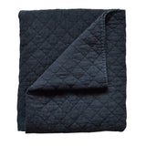 Quilt - Diamond Stonewash Navy Blue